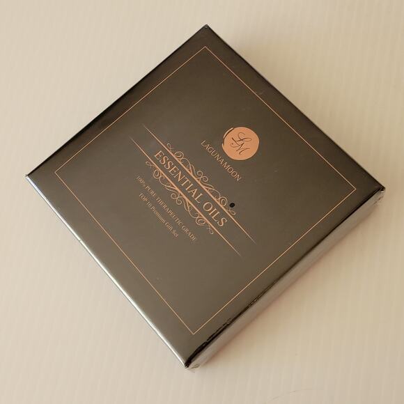 Lagunamoon Essential Oils Gift Set for Diffuser 10 Scents. New, sealed - Picture 2 of 7